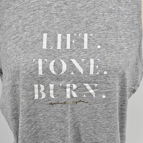 Spiritual Gangster Pure Barre Lift Tone Burn Tank Medium - Picture 2 of 4
